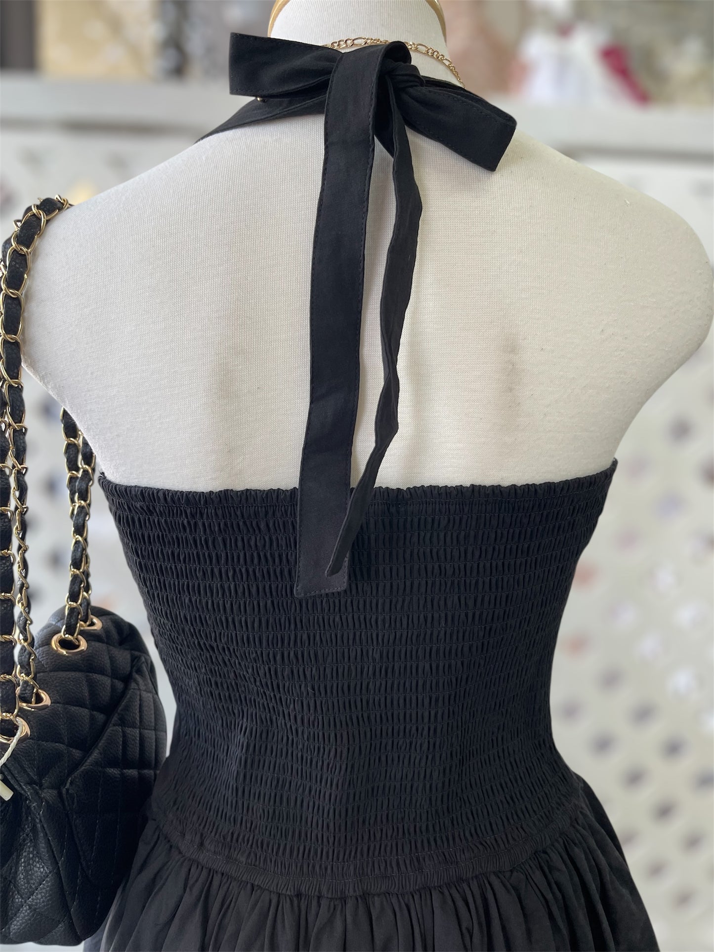 Loreta Balloon Mini Dress