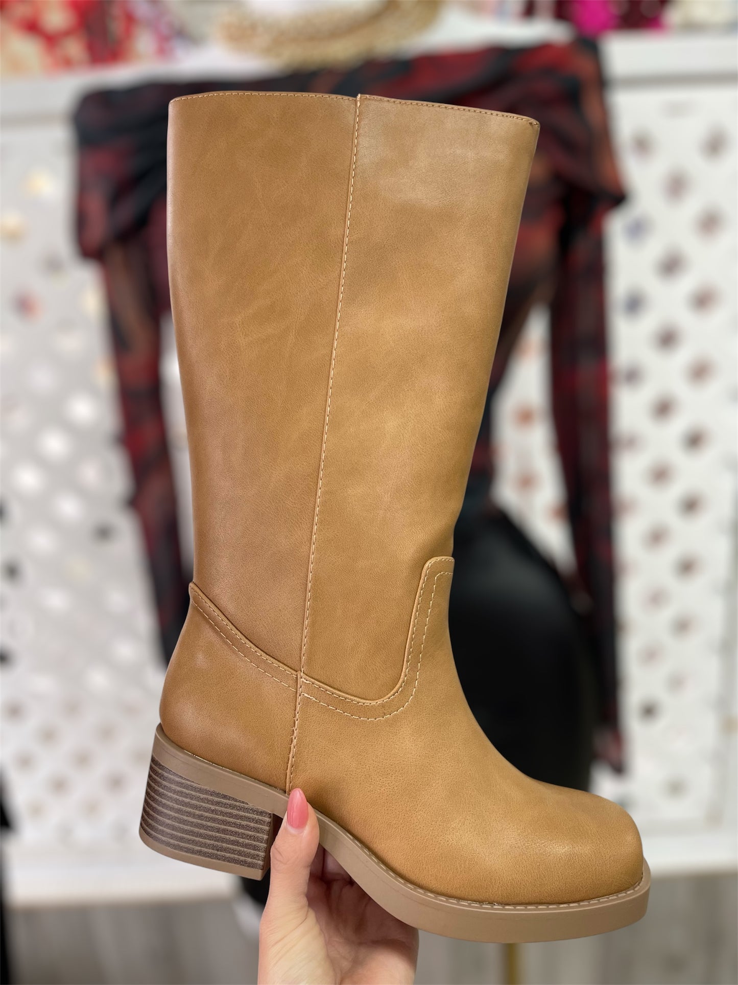 Bonnie Dark Natural Boots