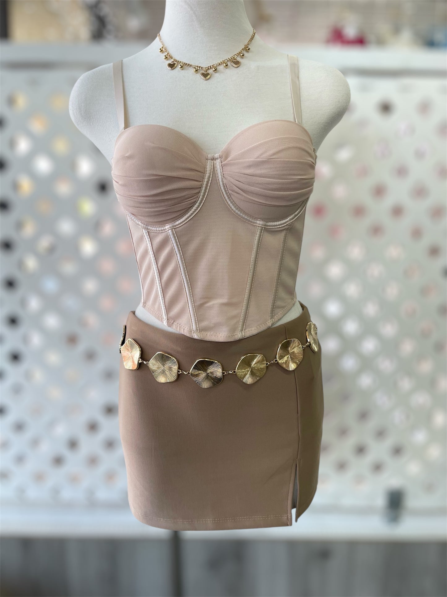 Chloe Mesh Corset