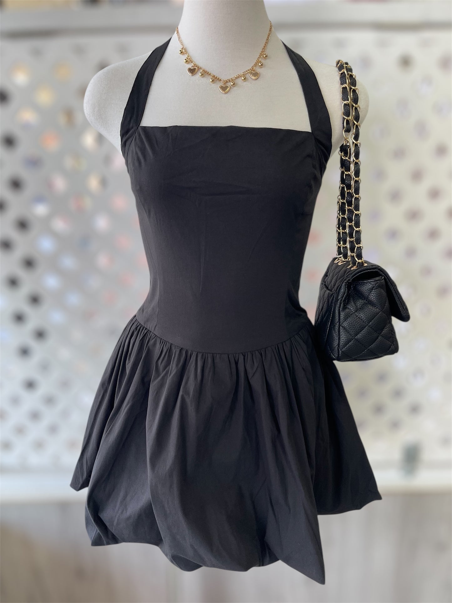 Loreta Balloon Mini Dress