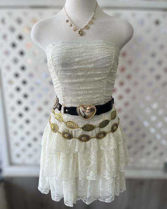 Bella Lace Mini Dress