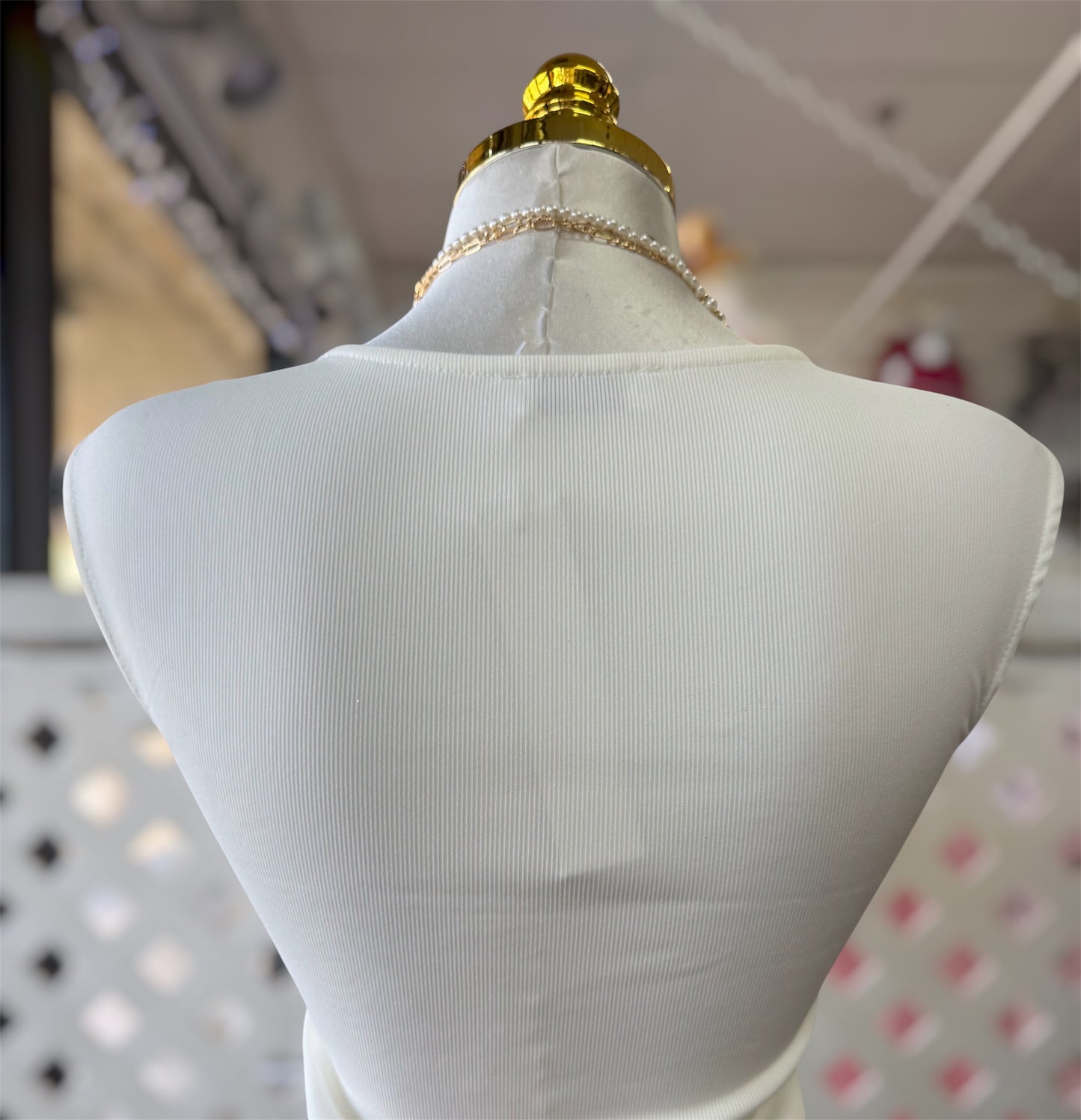 Amelia Square Neck Crop Top