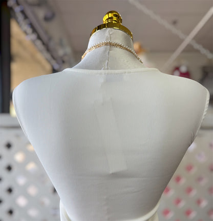 Amelia Square Neck Crop Top